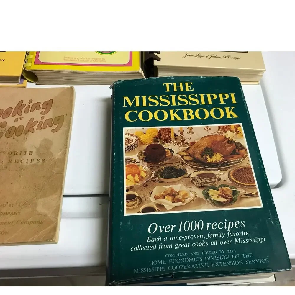 Southern Cookbooks: Mississippi, Louisiana, Junior League, Vintage 70s, 80s, 90s